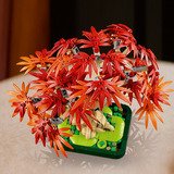 LEGO Botanicals 10348 Bonsai di Acero Rosso Giapponese, Pianta Artificiale con Foglie e Vaso Costruibile, Regalo per Adulti, Giochi di costruzione Pianta Artificiale con Foglie e Vaso Costruibile, Regalo per Adulti, Set da costruzione, 18 anno/i, Plastica, 474 pz, 665 g