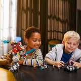 LEGO DREAMZzz 71497 Mech Tigre di Cooper e Bolide di Zero, Gioco di Ruolo per Bambini 9+ con Veicoli Giocattolo Trasformabili, Giochi di costruzione Gioco di Ruolo per Bambini 9+ con Veicoli Giocattolo Trasformabili, Set da costruzione, 9 anno/i, Plastica, 1006 pz, 1,62 kg