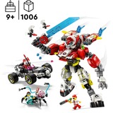 LEGO DREAMZzz Mech tigre di Cooper e Bolide di Zero, Giochi di costruzione Set da costruzione, 9 anno/i, Plastica, 1006 pz, 1,62 kg