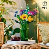 LEGO ICONS Bouquet fiori selvatici, Giochi di costruzione Set da costruzione, 18 anno/i, Plastica, 939 pz, 615 g