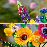 LEGO ICONS Bouquet fiori selvatici, Giochi di costruzione Set da costruzione, 18 anno/i, Plastica, 939 pz, 615 g
