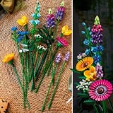 LEGO ICONS Bouquet fiori selvatici, Giochi di costruzione Set da costruzione, 18 anno/i, Plastica, 939 pz, 615 g