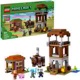 LEGO Minecraft L’avamposto del saccheggiatore e predone, Giochi di costruzione Set da costruzione, 9 anno/i, Plastica, 665 pz, 1,02 kg