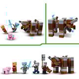 LEGO Minecraft L’avamposto del saccheggiatore e predone, Giochi di costruzione Set da costruzione, 9 anno/i, Plastica, 665 pz, 1,02 kg
