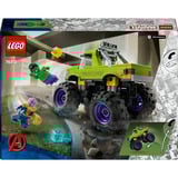 LEGO | Marvel 76312 Truck di Hulk Contro Thanos - Camion Giocattolo per Supereroi con 2 Minifigure, Giochi per Bambini 7+ Anni, Giochi di costruzione Giochi per Bambini 7+ Anni, Set da costruzione, 7 anno/i, Plastica, 229 pz, 393 g