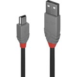 Lindy Cavo USB 2.0 Tipo A a Mini-B, Anthra Line grigio