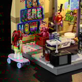 Lumibricks Fermata dell'autobus con graffiti, Giochi di costruzione 