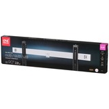 One for all WM 6611 Supporto TV a parete 2,29 m (90") Nero, Grigio Nero, 101,6 cm (40"), 2,29 m (90"), 80 kg, 200 x 200 mm, 600 x 400 mm, Nero, Grigio