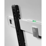 One for all WM 6611 Supporto TV a parete 2,29 m (90") Nero, Grigio, Montaggio a parete Nero, 101,6 cm (40"), 2,29 m (90"), 80 kg, 200 x 200 mm, 600 x 400 mm, Nero, Grigio