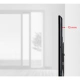 One for all WM 6611 Supporto TV a parete 2,29 m (90") Nero, Grigio, Montaggio a parete Nero, 101,6 cm (40"), 2,29 m (90"), 80 kg, 200 x 200 mm, 600 x 400 mm, Nero, Grigio