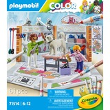 PLAYMOBIL Color Salone per cani, Giochi di costruzione 