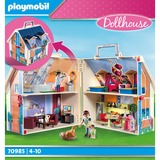 PLAYMOBIL Dollhouse Casa delle Bambole Portatile Costruzione, 4 anno/i, Multicolore, Plastica