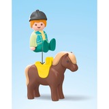 PLAYMOBIL Junior: Avventura in fattoria con trattore, rimorchio e amici animali, Giochi di costruzione 