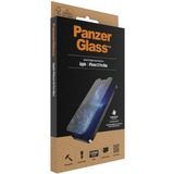 PanzerGlass 2743 protezione per lo schermo e il retro dei telefoni cellulari Pellicola proteggischermo trasparente Apple 1 pz trasparente, Apple, Apple - iPhone 13 Pro Max, Applicazione a secco, Antigraffio, Resistente agli urti, Antibatterico, Trasparente, 1 pz
