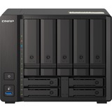 QNAP TS-H973AX NAS Tower Collegamento ethernet LAN Nero V1500B Nero, NAS, Tower, AMD Ryzen, V1500B, Nero