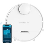 Rowenta X-Plorer Serie 95 RR7987 aspirapolvere robot Senza sacchetto Bianco, Aspirazione robot bianco, Senza sacchetto, Bianco, Rotondo, 60 dB, Carica, Spazzola a rullo