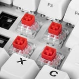 Sharkoon Kailh Box Red Switch-Set, Interruttore a pulsante rosso/trasparente
