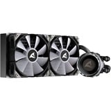 Sharkoon S80 RGB AIO 240mm, Raffreddamento ad acqua Nero