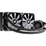 Sharkoon S80 RGB AIO 240mm, Raffreddamento ad acqua Nero
