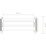 SilverStone Riserkabel SST-RC05-220, Cavo Nero