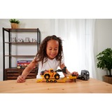 Simba Volvo Truck FH-16 con rimorchio e pale gommate,  veicolo da gioco arancione /grigio