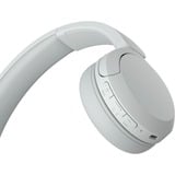 Sony Cuffie Bluetooth wireless WH-CH520 - Durata della batteria fino a 50 ore con ricarica rapida, stile on-ear - Bianco bianco, stile on-ear - Bianco, Wireless, Musica e Chiamate, 147 g, Auricolare, Bianco