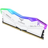 Team Group T-FORCE DELTA RGB memoria 32 GB 2 x 16 GB DDR5 5600 MHz bianco, 32 GB, 2 x 16 GB, DDR5, 5600 MHz, 288-pin DIMM