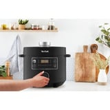 Tefal CY7548, Multi fornello Nero
