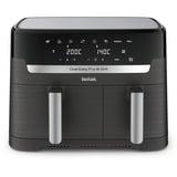 Tefal Dual Easy Fry & Grill EY905B Doppia 8,3 L Indipendente 2700 W Friggitrice ad aria calda Grigio Nero, Friggitrice ad aria calda, 8,3 L, Doppia, Grigio, Touch, Indipendente