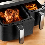Tefal Dual Fry & Grill EY905B, Friggitrice ad aria calda Nero