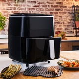 Tefal Easy Fry Grill & Steam FW2018 Singolo 6,5 L Indipendente 1700 W Friggitrice ad aria calda Nero Nero, Friggitrice ad aria calda, 6,5 L, 1,6 kg, 80 °C, 200 °C, 60 min