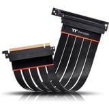 Thermaltake AC-060-CO1OTN-C2 scheda di interfaccia e adattatore Interno PCIe, Cavo di prolunga Nero, PCIe, PCIe, Maschio, PCIe 4.0, Nero, PC
