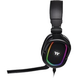 Thermaltake Argent H5 RGB 7.1, Cuffia da gioco Nero