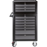 VIGOR Carrelli per attrezzi Nero/grigio