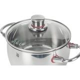 Batteria Di Pentole WMF Quality One In Acciaio Inox Cromargan, Set Da 4 Pezzi: Pentole Con Coperchio 16, 20, 24 Cm E Pentolino 16 Cm