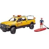 bruder RAM 2500 Power Wagon Life Guard, Veicolo modello giallo/Nero