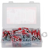 fischer 540299, Tassello grigio chiaro/Rosso