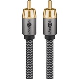 goobay 65298, Cavo Nero/Argento