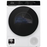gorenje DPNA93W asciugatrice Libera installazione Caricamento frontale 9 kg Bianco, Pompa di calore di condensazione asciugatrice bianco/Nero, Libera installazione, Caricamento frontale, Pompa di calore, Bianco, Manopola, Destra