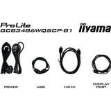 iiyama GCB3486WQSCP-B1, Monitor di gioco Nero