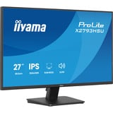 iiyama X2793HSU-B1, Monitor LED Nero (opaco)