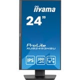 iiyama XUB2493HSU-B7, Monitor LED Nero (opaco)