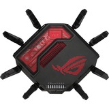 ASUS ROG Rapture GT-BE19000 router wireless Multi-Gigabit Ethernet Tri-band (2,4 GHz/5 GHz/6 GHz) Nero, Rosso Wi-Fi 7 (802.11be), Tri-band (2,4 GHz/5 GHz/6 GHz), Collegamento ethernet LAN, Nero, Rosso, Router da tavolo