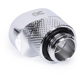 Alphacool Eiszapfen 8mm raccordo offset G1/4 maschio a G1/4 femmina, Connessione argento