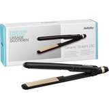 BaByliss Ceramic Straight 230 Spazzola lisciante Caldo Nero 2 m, Raddrizzatore capelli Nero/Oro, Spazzola lisciante, Caldo, A forma di canna dritta, Capelli secchi, 230 °C, 30 s