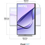 BenQ MA270S, Monitor LED argento