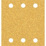 Bosch 2 608 900 890 fornitura per utensili rotanti per molatura/levigatura Legno Carta abrasiva, Foglio abrasivo Carta abrasiva, Legno, Bosch, Marrone, Rettangolare, 115 mm