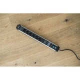 Brennenstuhl 1391010620, Ciabatta Nero/Argento