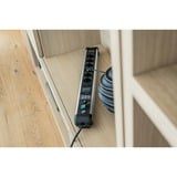 Brennenstuhl 1391010620, Ciabatta Nero/Argento