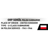 COBI ORP Sokół Polish Submarine, Giochi di costruzione 